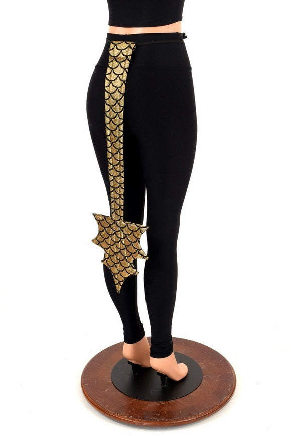 Gold Scale Wireless Dragon Tail - Coquetry Clothing