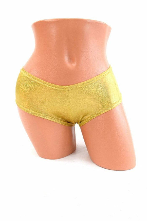 Gold Sparkly Jewel Cheekies - Coquetry Clothing