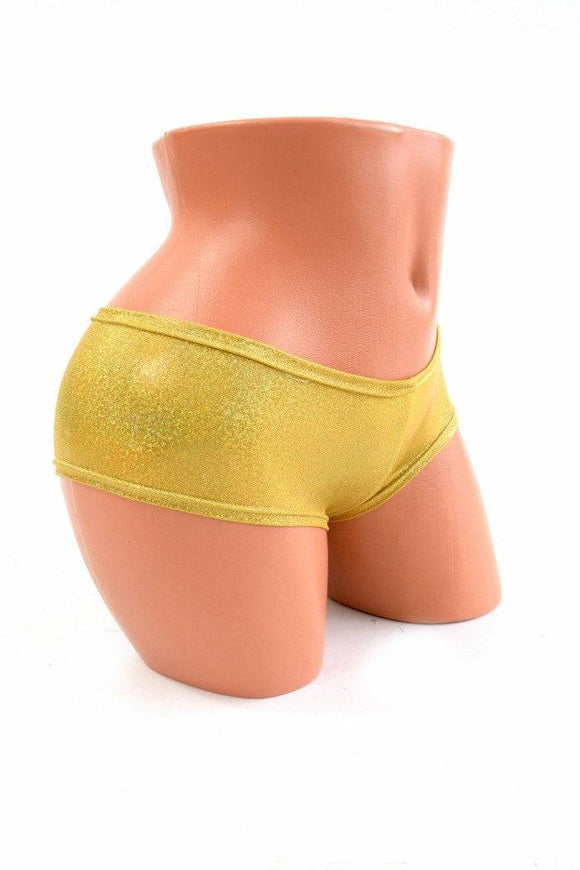 Gold Sparkly Jewel Cheekies - Coquetry Clothing