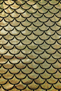 Gold Dragon Scale Fabric - 1