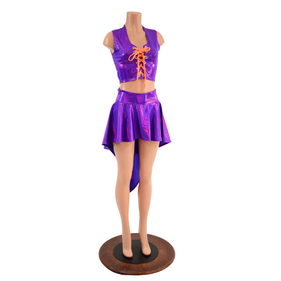 Grape and Orange Dragon Set (+Dragon Wings!) - Coquetry Clothing