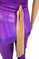 Grape Holographic Unicorn Catsuit - Coquetry Clothing