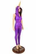 Grape Holographic Unicorn Catsuit - 5