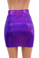 Grape Purple Bodycon Skirt - Coquetry Clothing