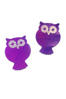 Grape Purple Hoot Hoot Pasties - Coquetry Clothing