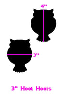 Grape Purple Hoot Hoot Pasties - Coquetry Clothing