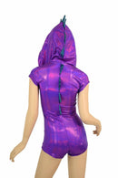 Grape & Turquoise Dragon Romper - Coquetry Clothing