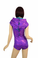 Grape & Turquoise Dragon Romper - Coquetry Clothing