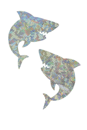 Great White Shark Pasties - Coquetry Clothing