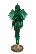 Green Dragon Catsuit (+Wings and Tail!) - 2