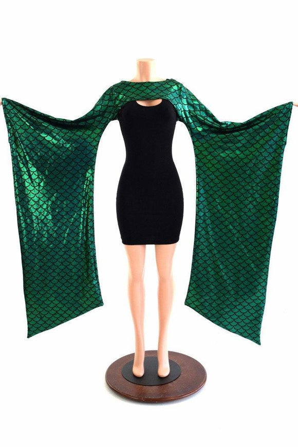 Green Dragon Kimono Bolero - Coquetry Clothing