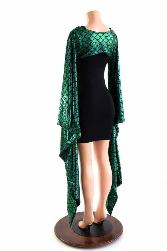 Green Dragon Kimono Bolero - Coquetry Clothing