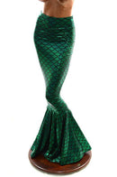 Green Dragon Scale Fabric - Coquetry Clothing