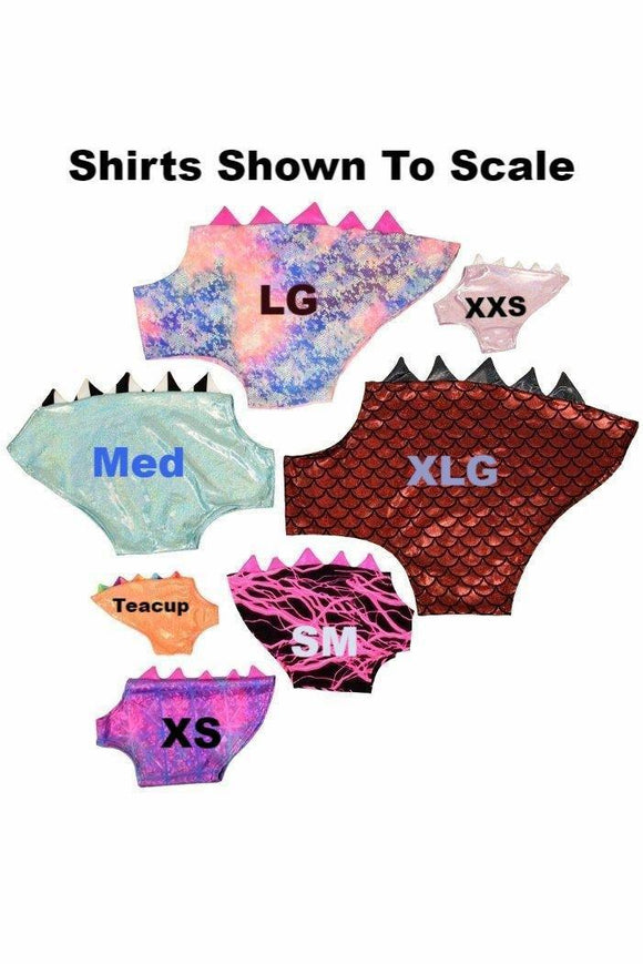 Green Dragon Scale Pet Shirt - Coquetry Clothing