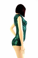 Green Dragon Scale Romper - Coquetry Clothing