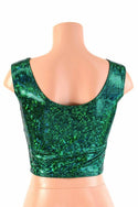 Green Kaleidoscope Crop Tank - 4