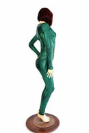 Green Kaleidoscope Glass Catsuit - Coquetry Clothing