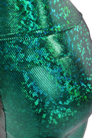 Green Kaleidoscope High Waist Mermaid Skirt - Coquetry Clothing