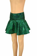 Green Kaleidoscope Kids Skirt or Skort - Coquetry Clothing
