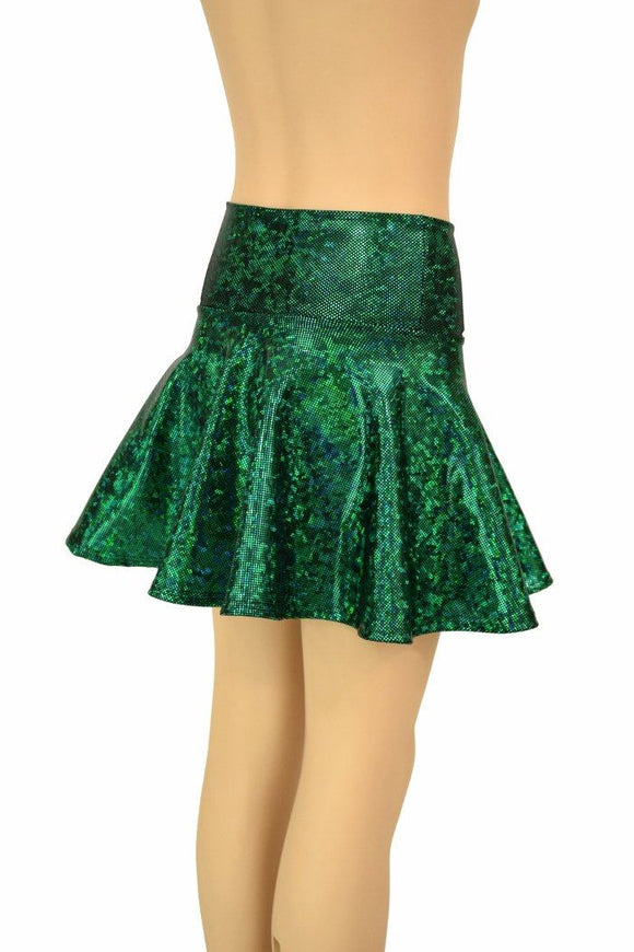 Green Kaleidoscope Kids Skirt or Skort - Coquetry Clothing