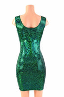 Green Kaleidoscope Tank Dress - Coquetry Clothing
