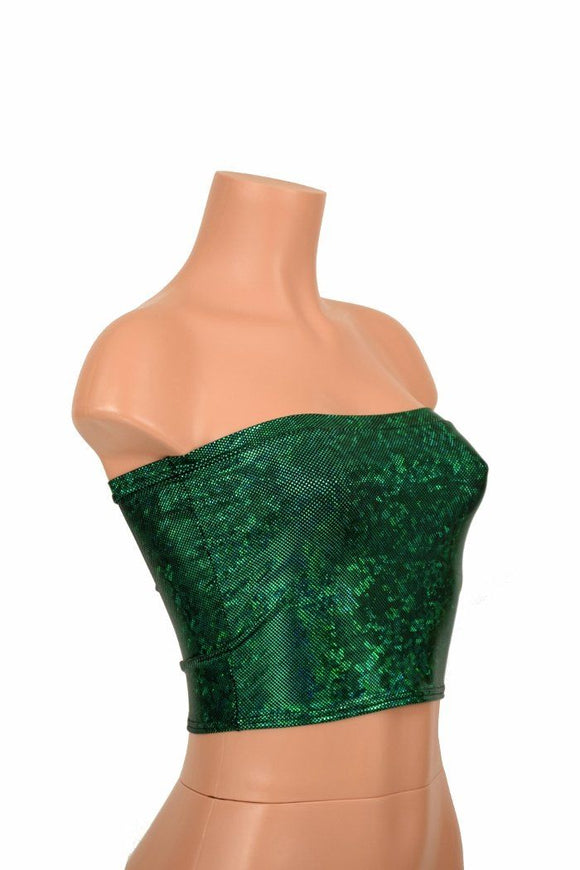 Green Kaleidoscope Tube Top - Coquetry Clothing