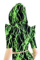 Green Lightning Crop & Leggings Set - Coquetry Clothing