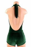 Green Velvet Josie Romper - Coquetry Clothing