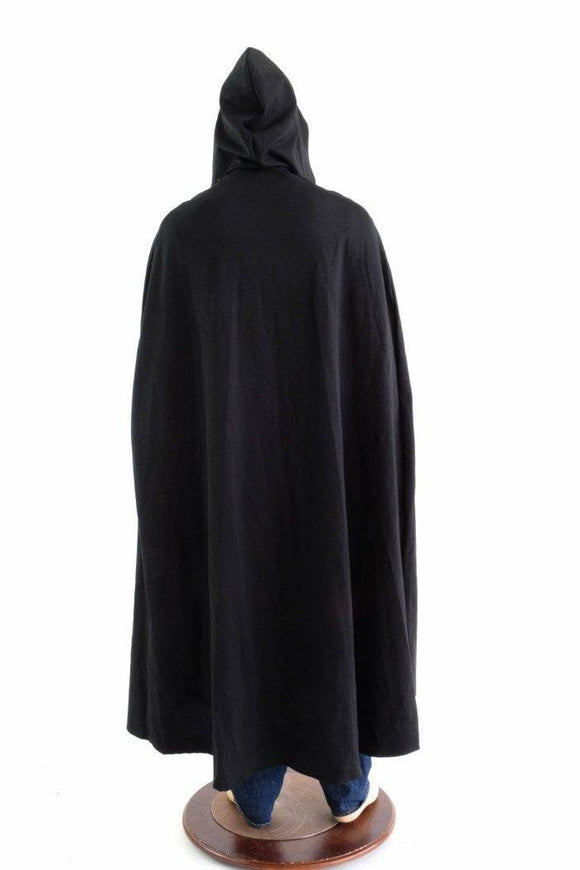 Grim Reaper Cape with Mesh Face Obscurer - Coquetry Clothing