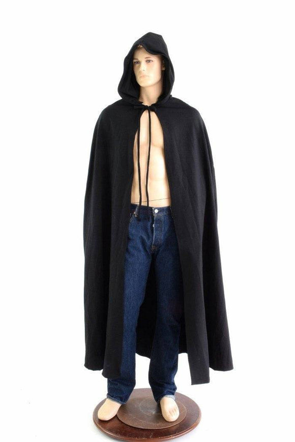 Grim Reaper Cape with Mesh Face Obscurer - Coquetry Clothing