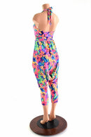 Halter Top Drop Crotch Harem Jumpsuit - Coquetry Clothing