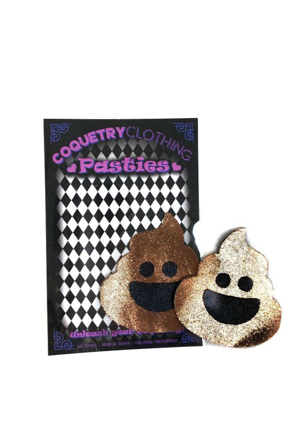 Happy Poop Pasties - Coquetry Clothing