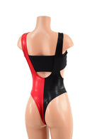 Harlequin Brazilian Back Suspender Romper (top sold separately) - Coquetry Clothing