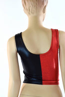 Harlequin Crop Tank Top - Coquetry Clothing