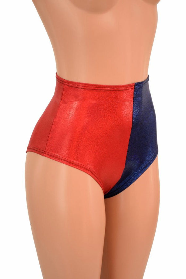 Harlequin High Waist "Siren" Hot Pants - 2