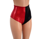 Harlequin High Waist Siren Shorts - Coquetry Clothing