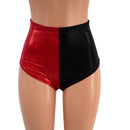 Harlequin High Waist Siren Shorts - Coquetry Clothing