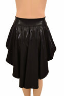 Hi Lo Peplum Bodycon Skirt - 4