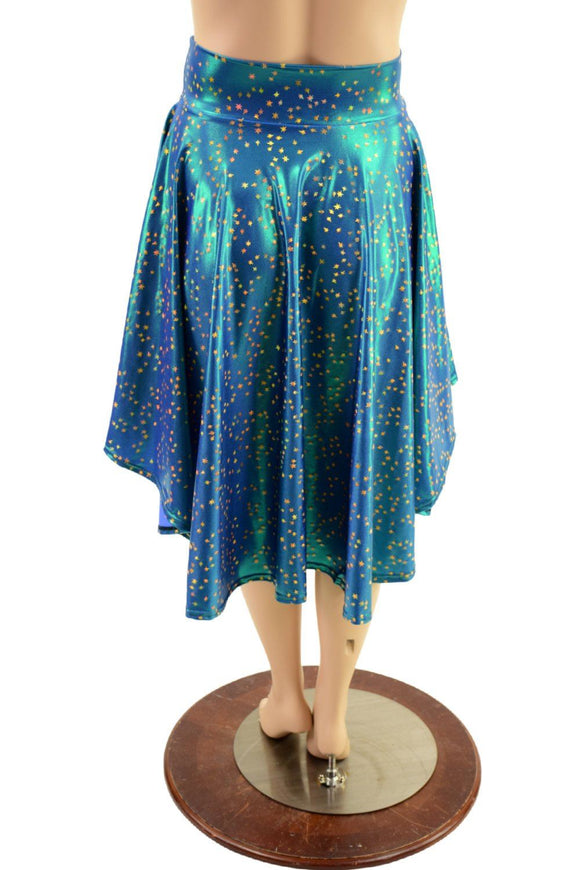 Hi Lo Skater Skirt in Stardust - Coquetry Clothing