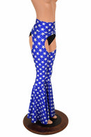 High Waist Bell Bottom Flare Chaps - Coquetry Clothing