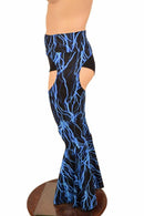 High Waist Bell Bottom Flare Chaps - Coquetry Clothing