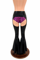 High Waist Bell Bottom Flare Chaps (Cheekies Not Included) - Coquetry Clothing