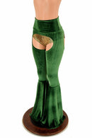 High Waist Bell Bottom Flare Chaps (Shorts Sold Separately) - Coquetry Clothing