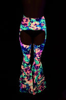 High Waist Bell Bottom Flare Chaps (Shorts Sold Separately) - Coquetry Clothing