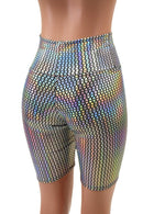 High Waist Bike Shorts in Prism - Coquetry Clothing