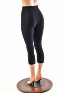 High Waist Capri Length Leggings - 3
