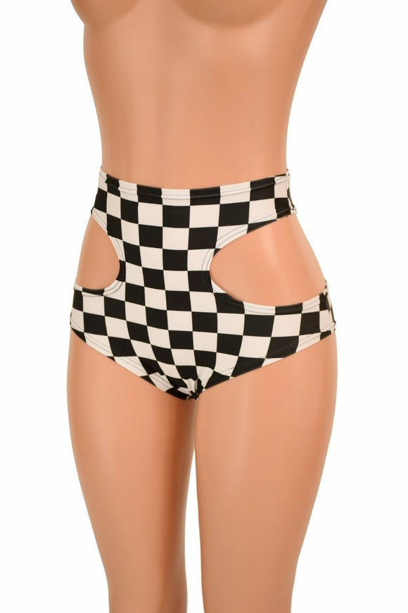 High Waist "Hipnotic" Shorts - Coquetry Clothing
