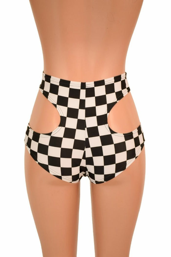 High Waist "Hipnotic" Shorts - Coquetry Clothing