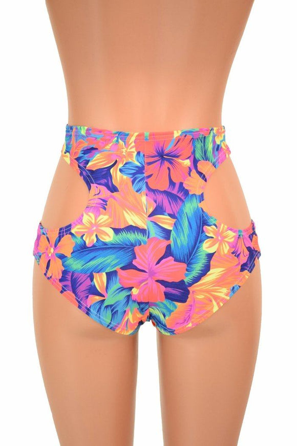 High Waist "Hipnotic" Shorts - Coquetry Clothing