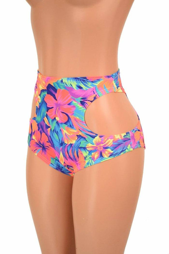 High Waist "Hipnotic" Shorts - Coquetry Clothing